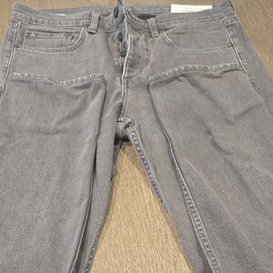 Rag & Bone Standard Issue Men's Gray Slim Jeans